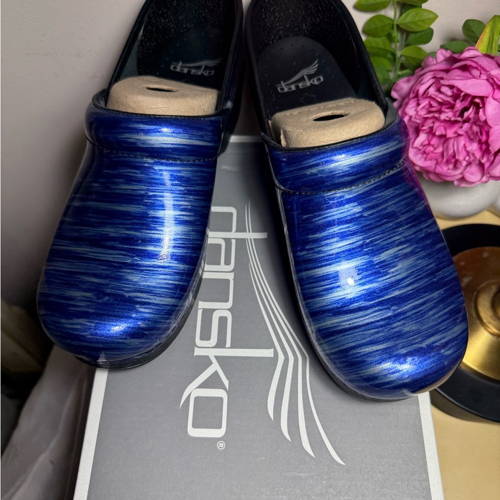 Dansko Blue Professional Clogs - Picture 8 of 13